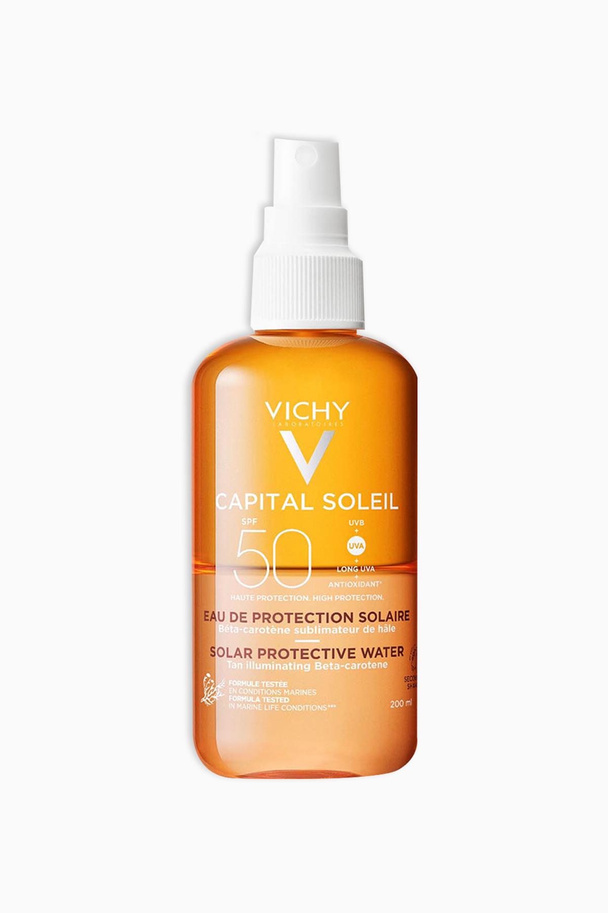 Vichy Capital X Eau Bronze With Beta Carotene Vücut Spreyi SPF50+ 200 ml