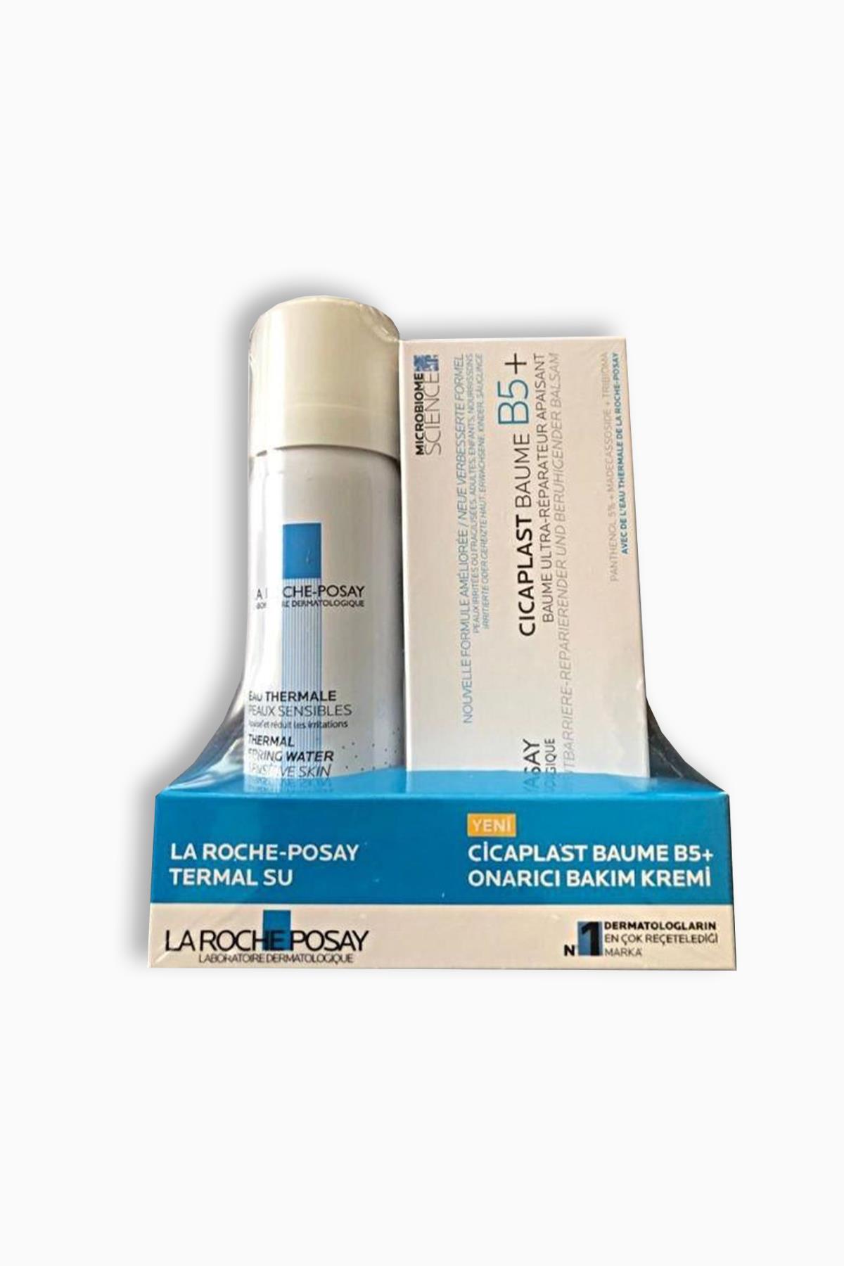 La Roche Posay Cicaplast Baume B5+ Krem 40 ml + Termal Su 50 ml