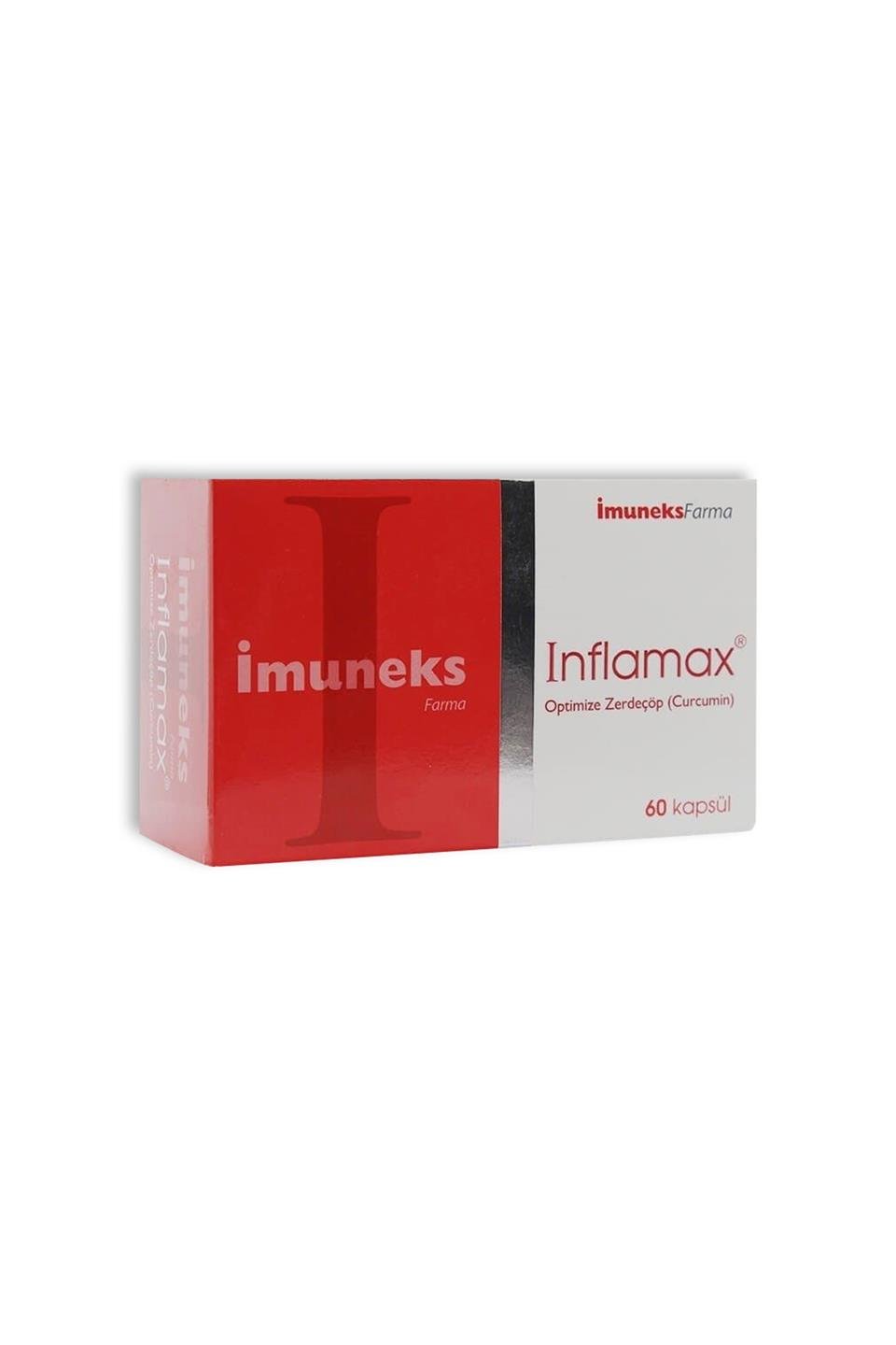 İmuneks İnflamax Optimize Zerdeçöp (Curcumin) 60 Kapsül