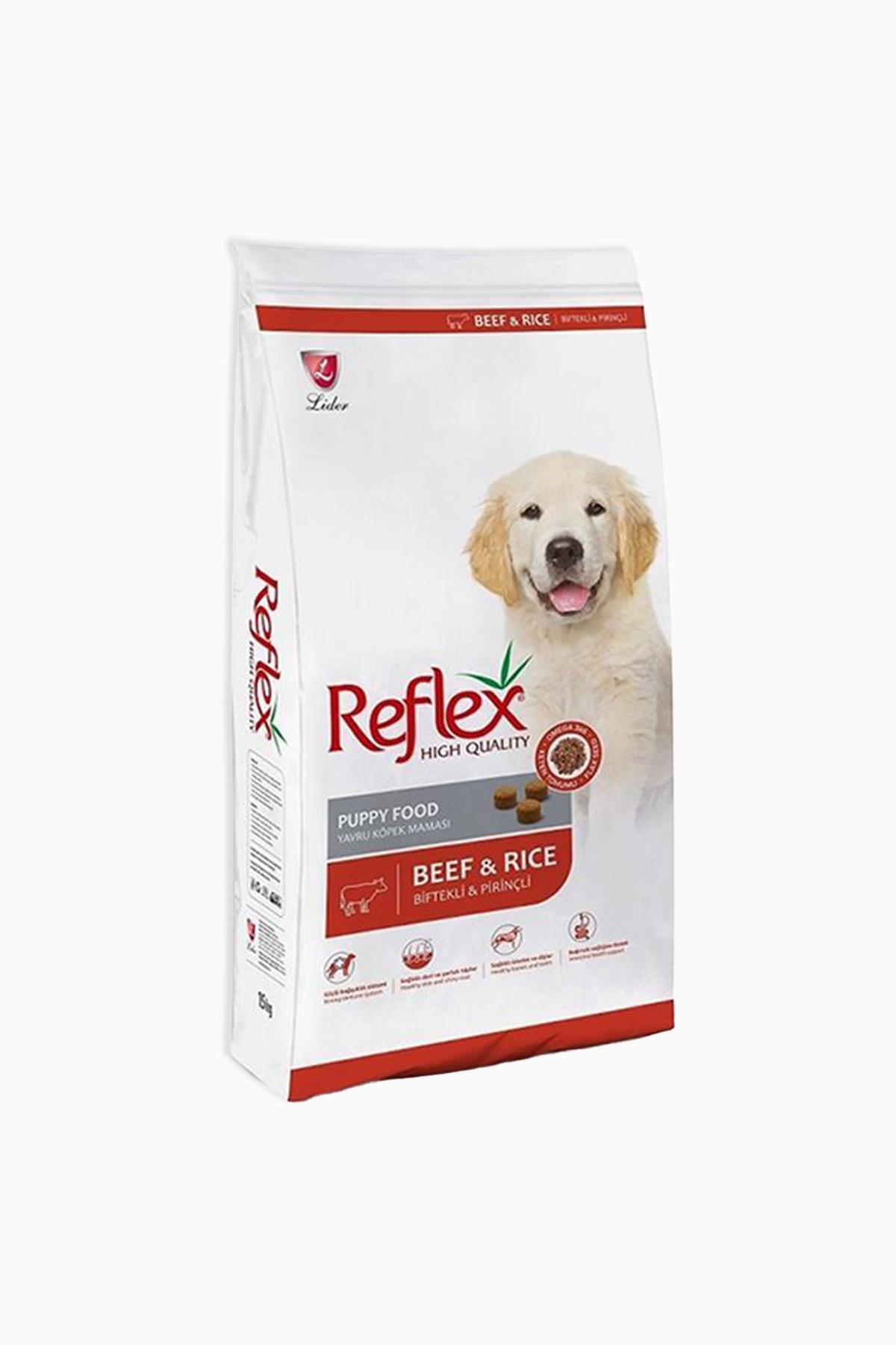 Reflex Puppy Beef Biftekli Yavru Köpek Maması 15 kg