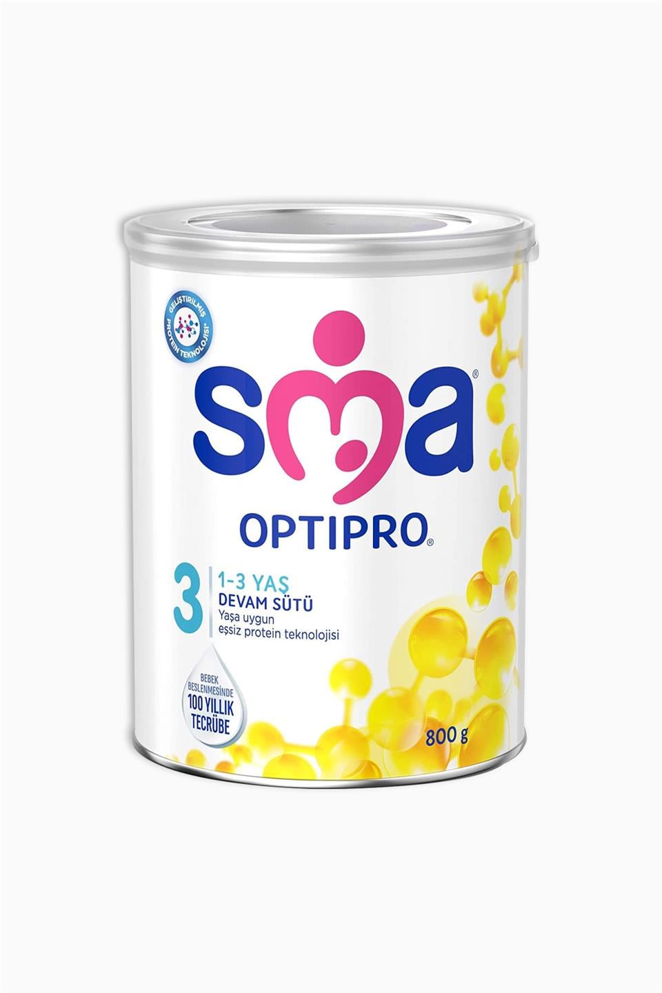 SMA 3 Optipro Probiyotik 1-3 Yaş Devam Sütü 800 gr