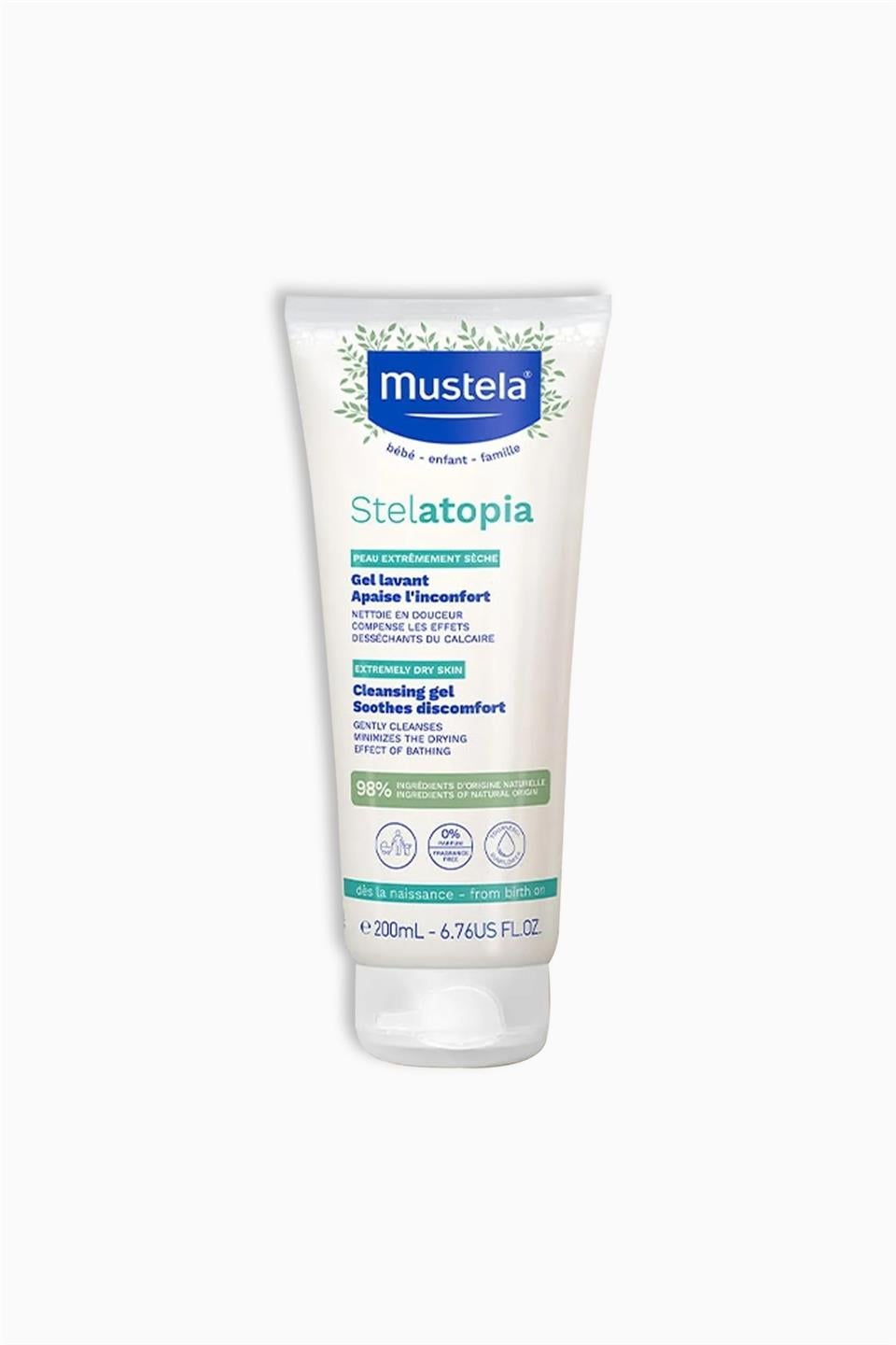 Mustela Stelatopia Cleansing Gel 200 ml - Çok Kuru Ciltlere Özel Temizlik Şampuanı