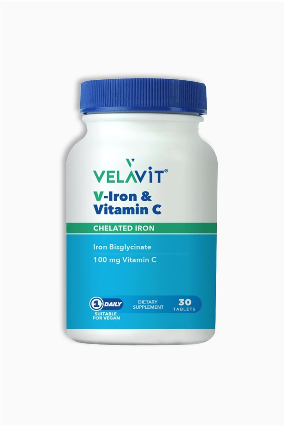 Velavit V Iron Vitamin C 30 Tablet