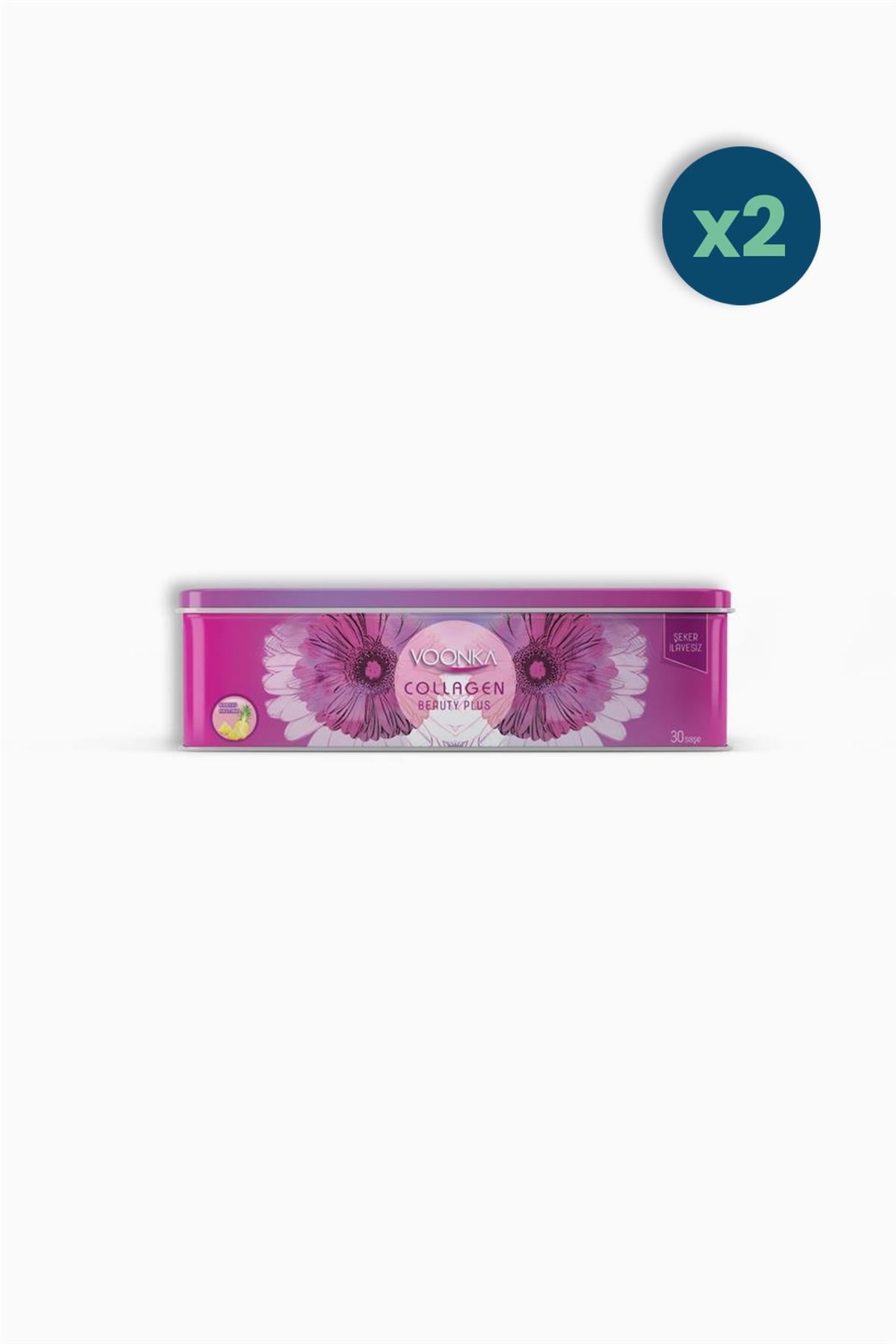 Voonka Collagen Beauty Plus Saşe 30'lu - Ananas Aromalı 2 Adet