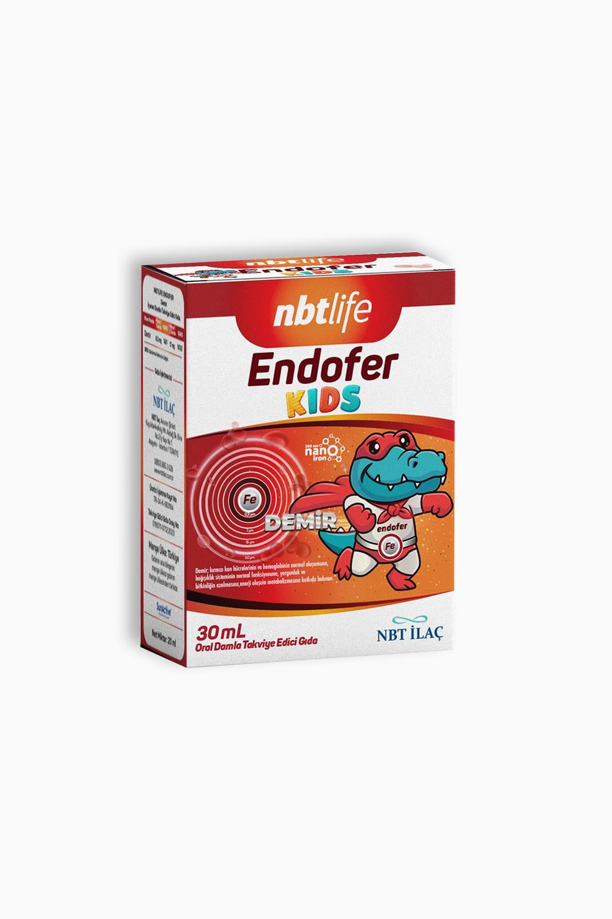 NBT Life Endofer Kids Demir Damla 30 ml