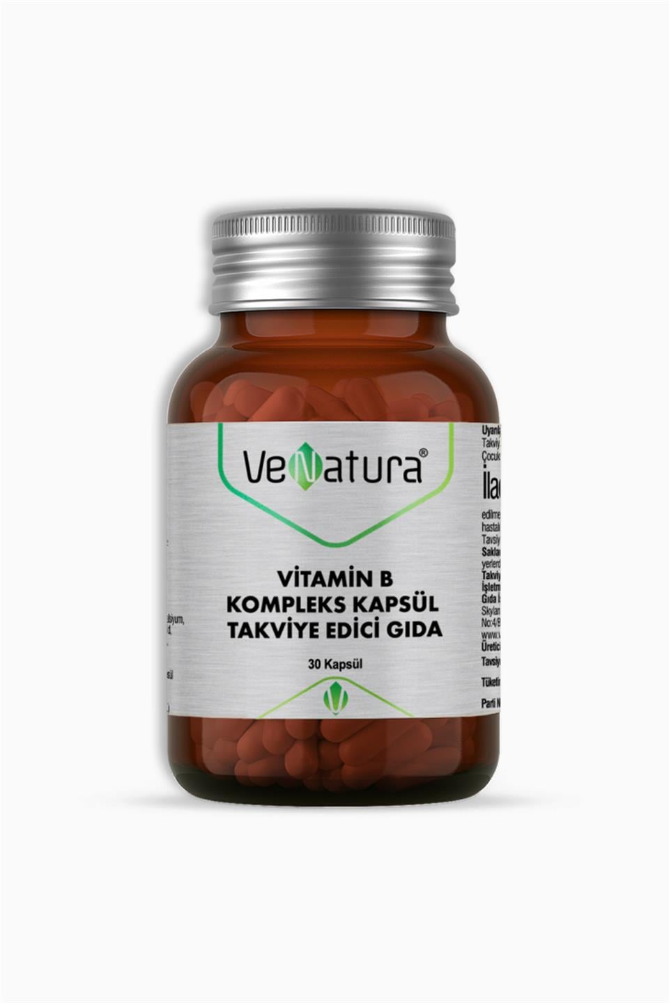 Venatura Vitamin B Kompleks 30 Kapsül