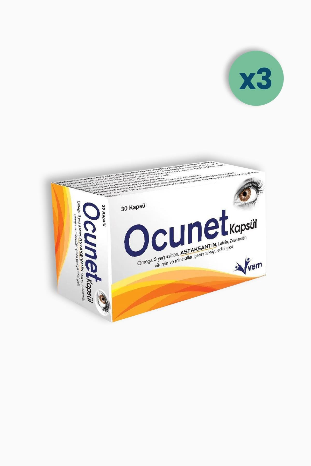 Ocunet 30 Tablet 3 Adet
