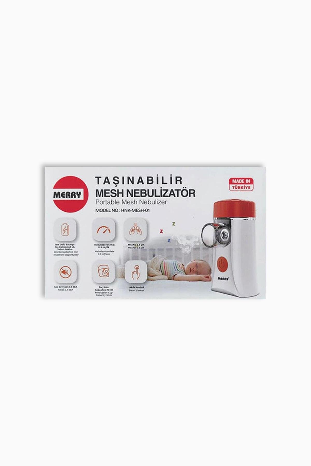 Merry Taşınabilir Mesh Nebulizatör