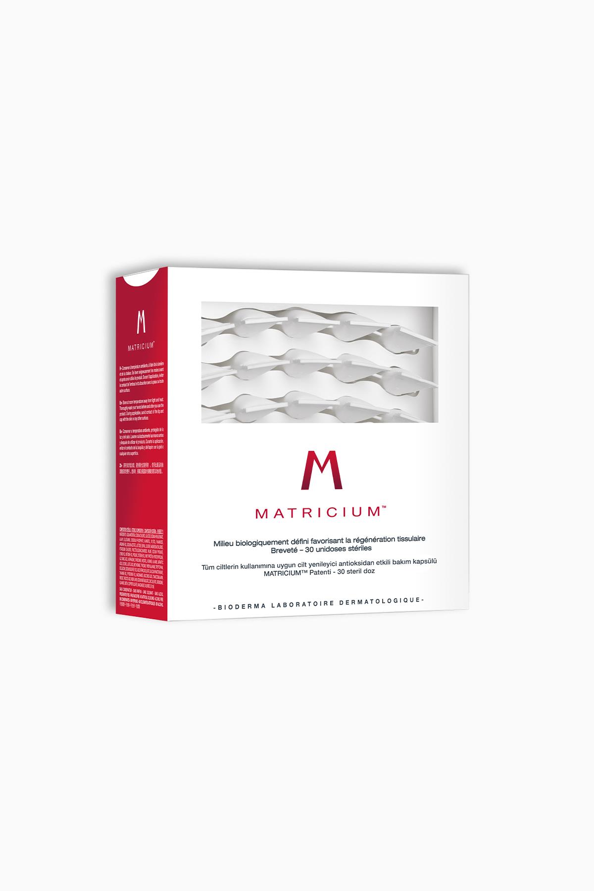 Bioderma Matricium Cilt Yenileyici Bakım Kapsülü 30 x 1 ml