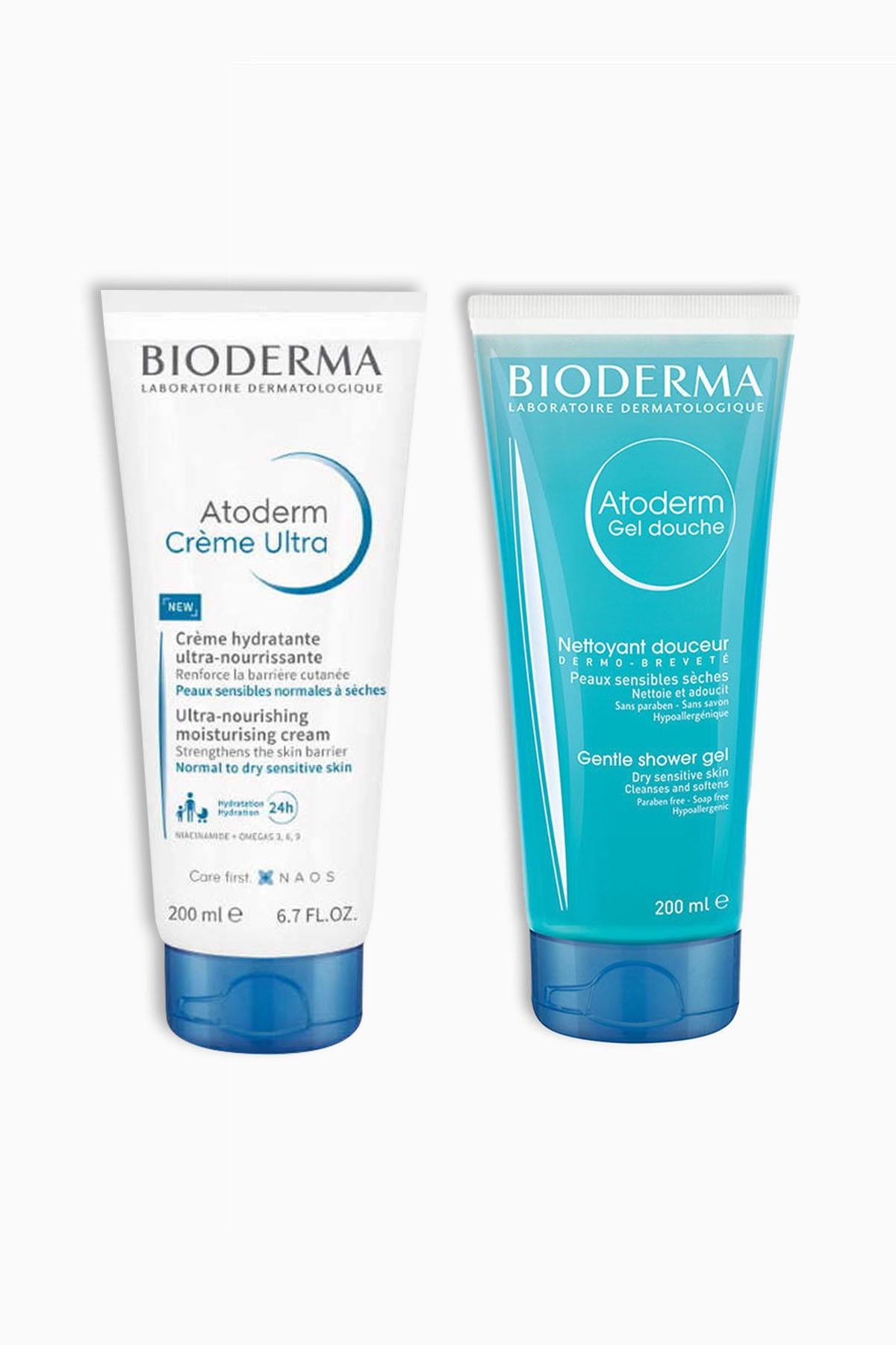 Bioderma Atoderm Cream Ultra 200 ml+ Bioderma Atoderm Shower Gel 200 ml