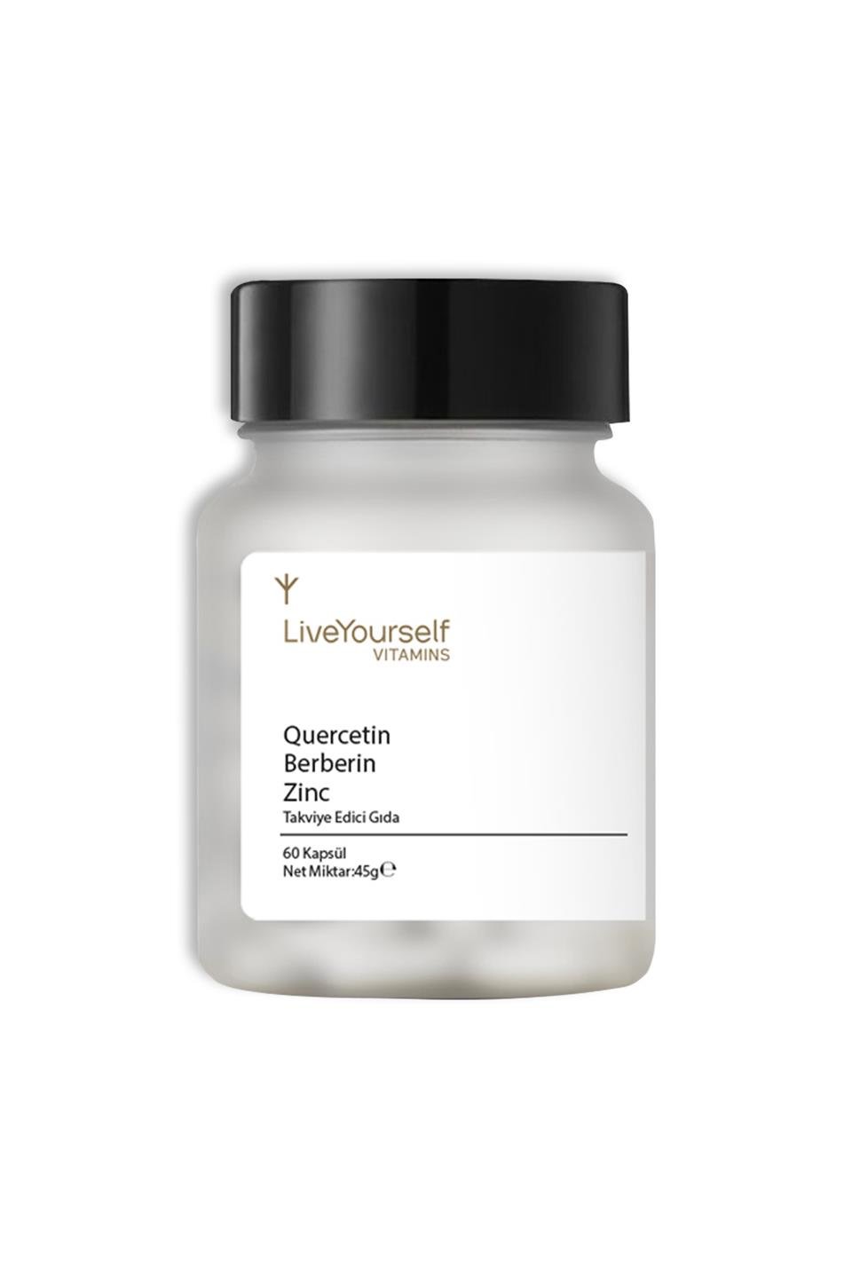 Live Yourself Vitamin Quercetin Berberin 60 Kapsül
