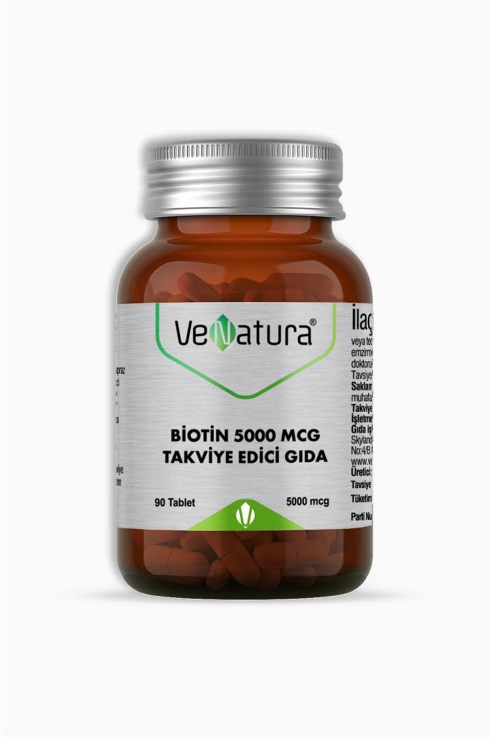 Venatura Biotin 5000 mcg 90 Tablet