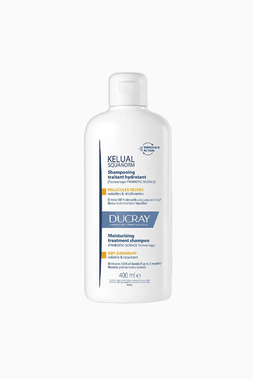 Ducray Kelual Squanorm Dry Dandruff Shampoo 400 ml