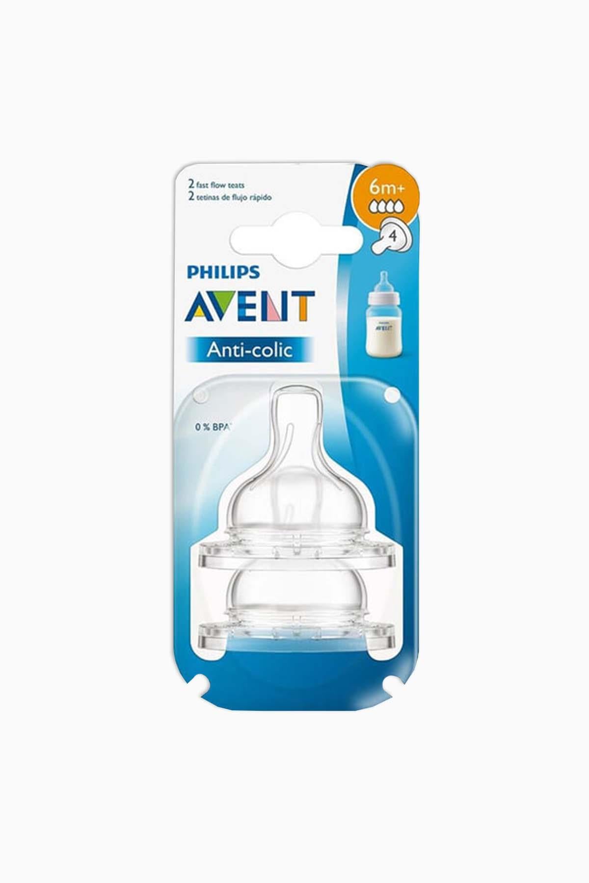Avent SCF636/27 Klasik Biberon Emziği Kesik Yoğun Akış 6+ Ay 2'li