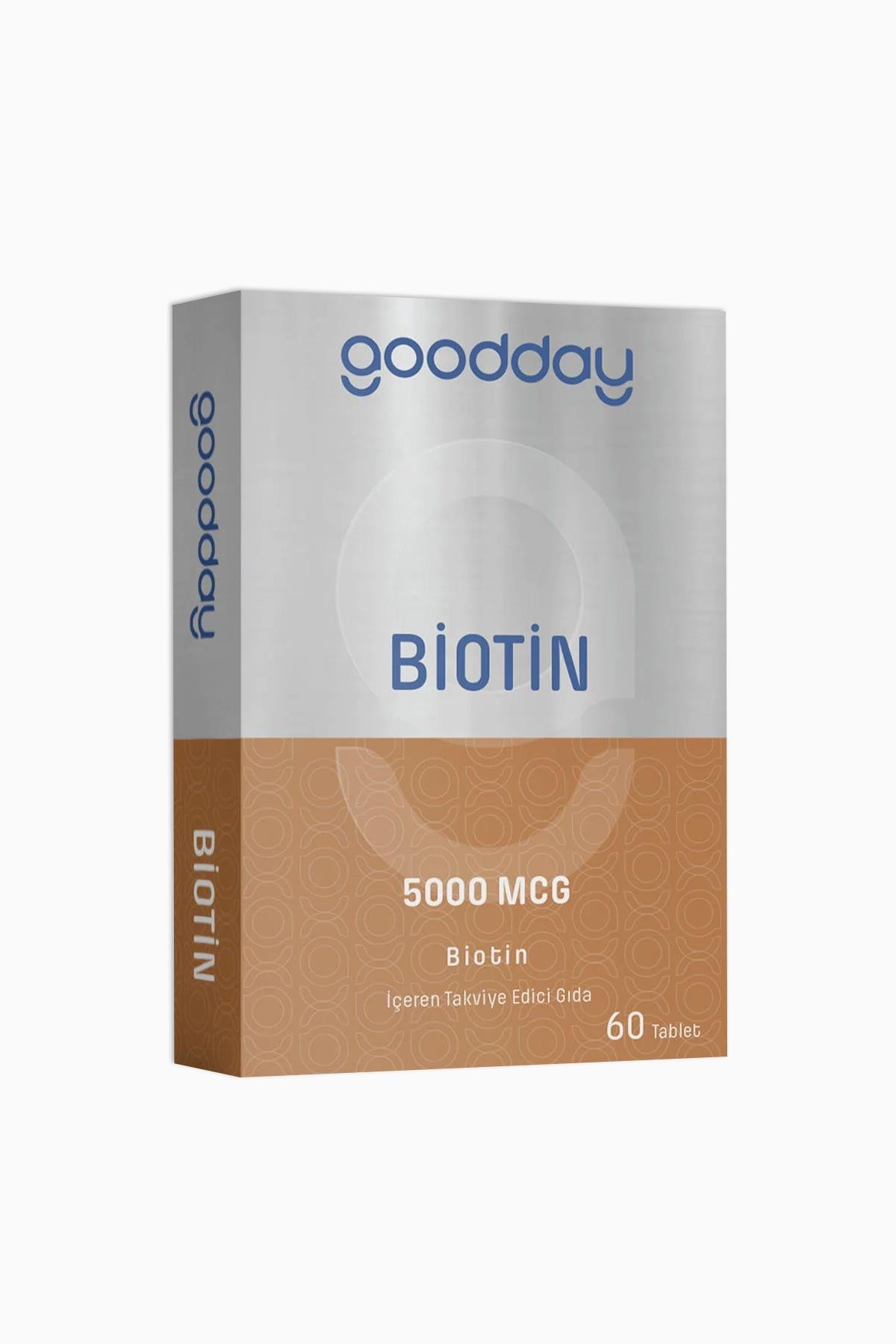 Goodday Biotin 5000 mcg 60 Tablet