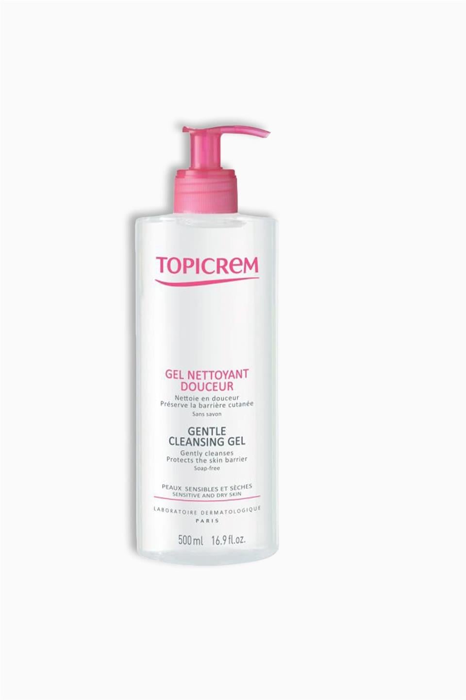 Topicrem Gentle Cleansing Gel Body & Hair 500 ml