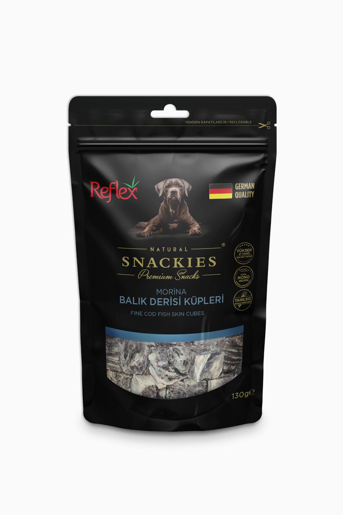 Reflex Snackies Morina Balık Derisi Küpleri 130 Gr