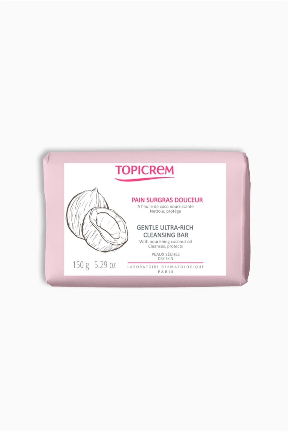 Topicrem Gentle Rich Cleansing Bar 150 gr