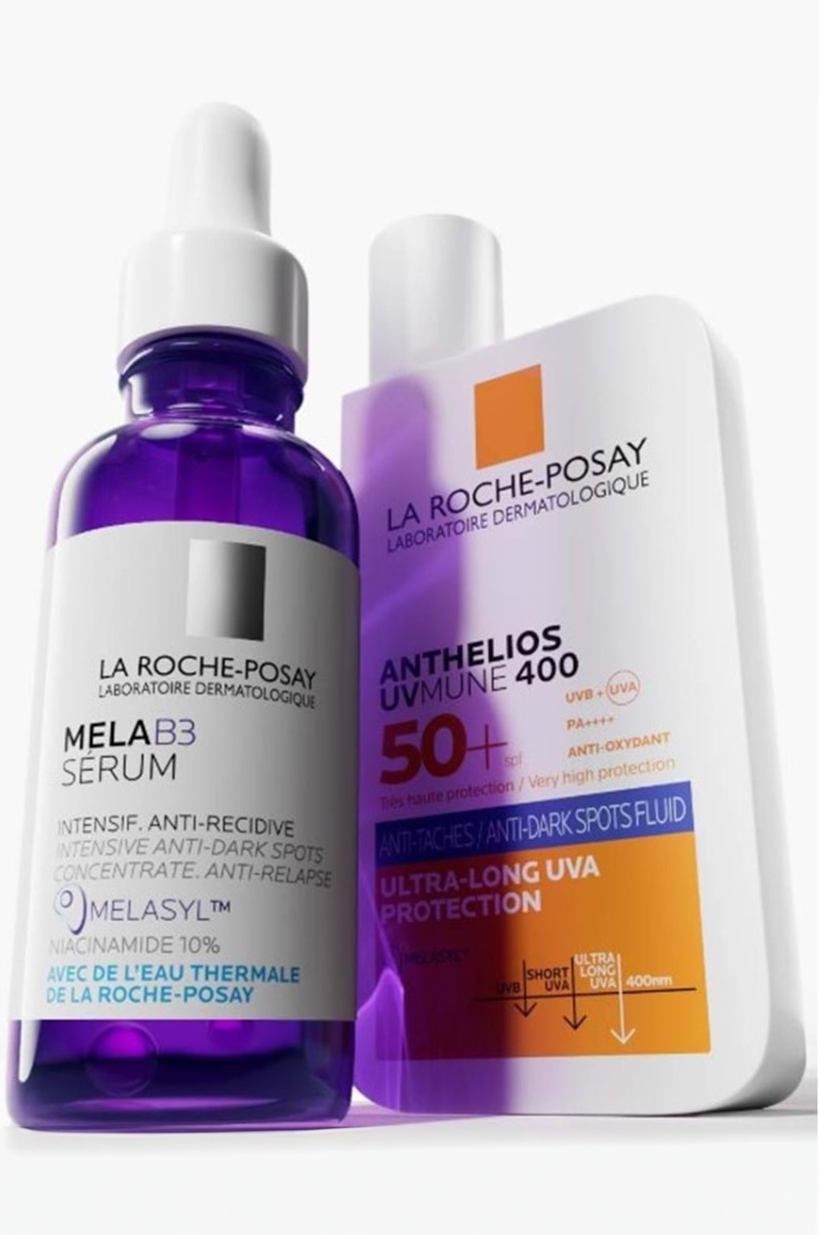La Roche Posay Mela B3 Leke Karşıtı Serum 30 ml+LRP Anthelios Uvmune Anti Dark Spots Spf50+ 50 ml