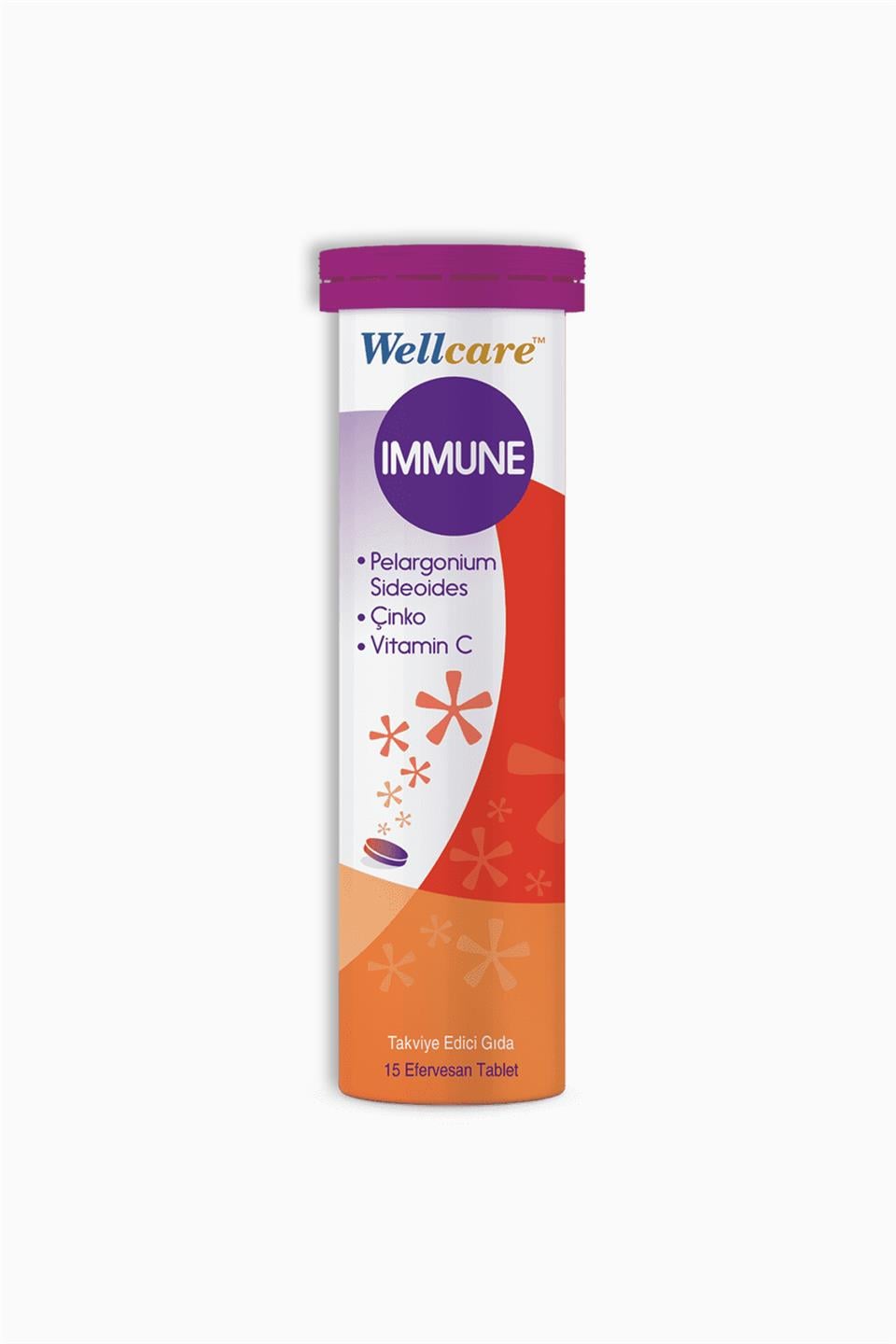 Wellcare Immune 15 Efervesan Tablet