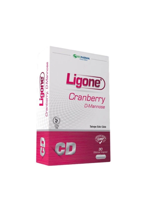Ligone Cranberry D-Mannose 30 Bitkisel Kapsül