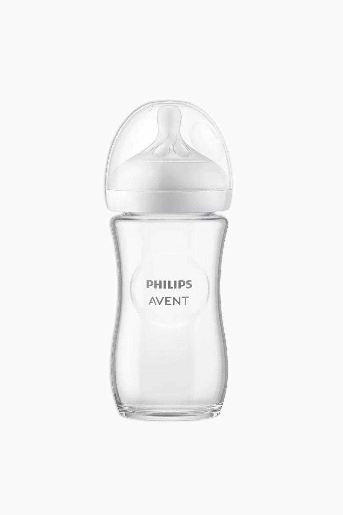 Avent Natural Response Doğal Tepkili Cam Biberon 1+ Ay 240 ml