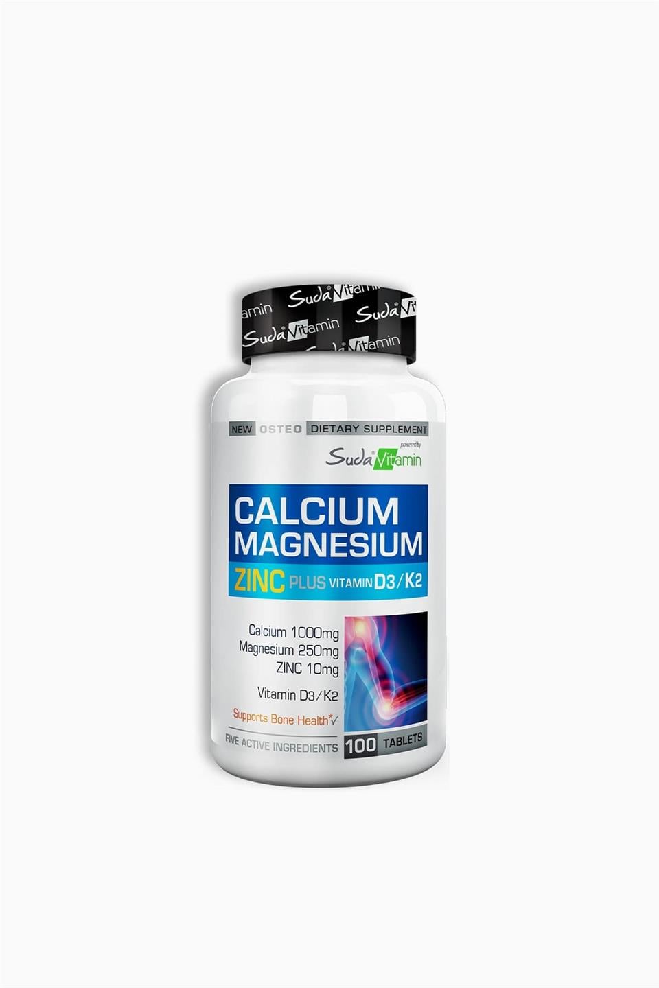 Suda Vitamin Calcium Magnesium Zinc Plus 100 Tb