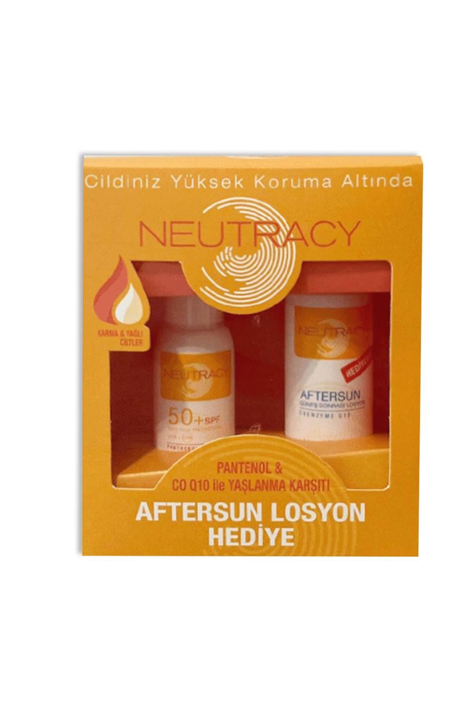 Neutracy Karma & Yağlı Ciltler İçin Güneş Kremi Spf50+ 70 Ml + After Sun Losyon 150 Ml Hediyeli