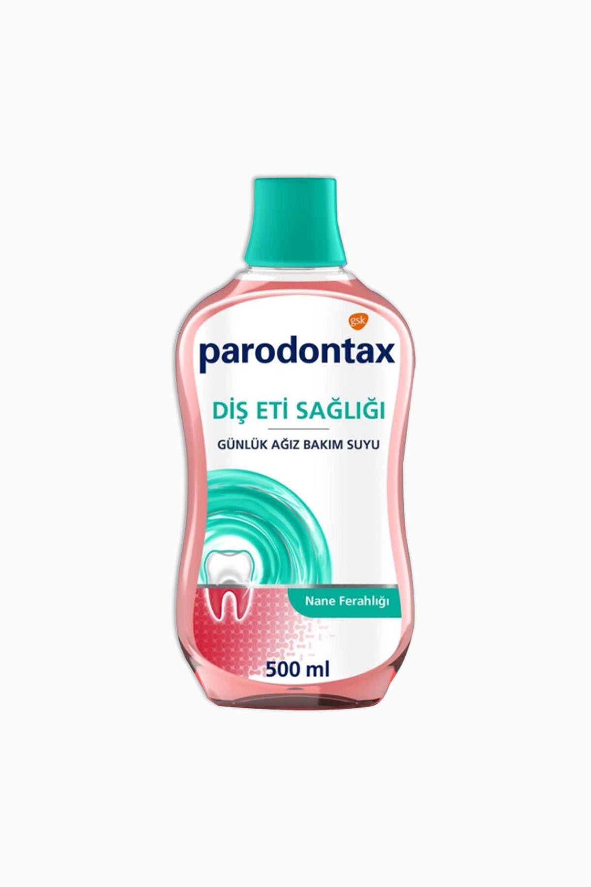Parodontax Günlük Diş Eti Bakımı Ağız Çalkalama Suyu Nane Ferahlığı 500 ml