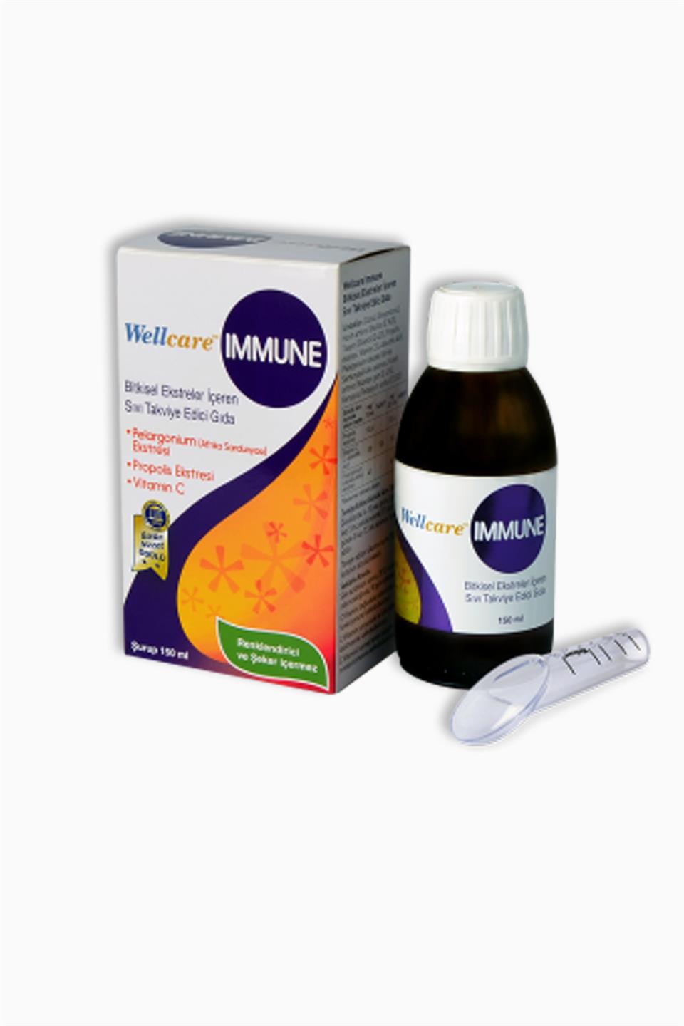 Wellcare Immune Şurup 150 ml