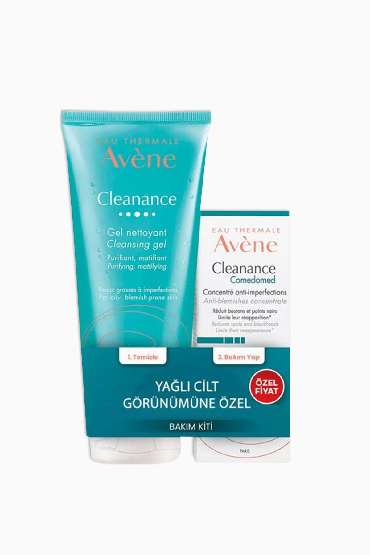 Avene Cleanance Cleansing Gel 200 ml + Avene Cleanance Comedomed Anti Blemishes Concentrate 30 ml