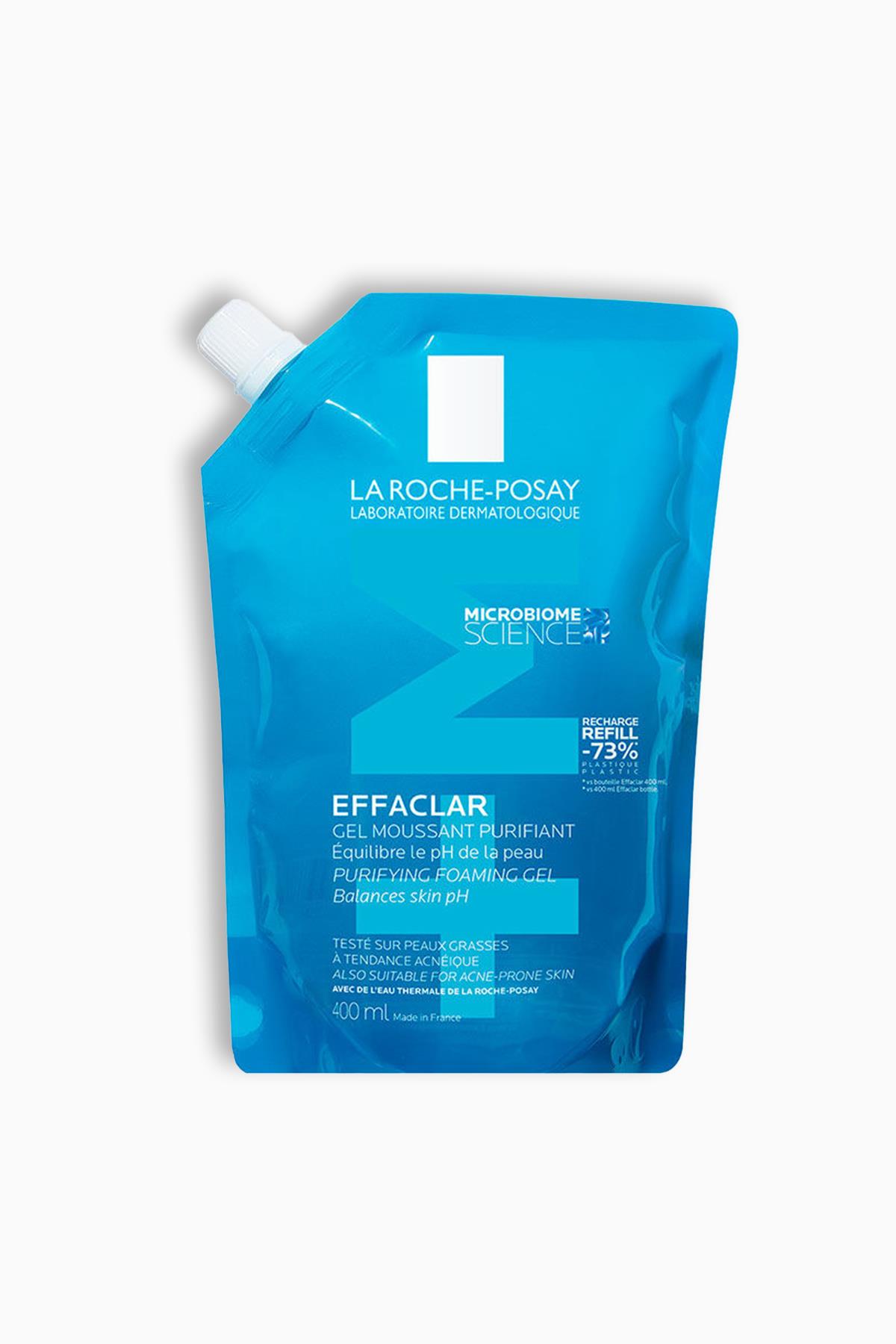 La Roche Posay Effaclar Yağlı Ciltler için Temizleme Jeli 400 ml - Refill