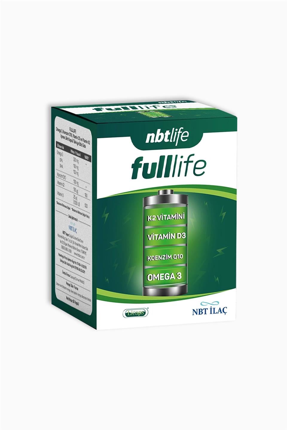 Nbt Life Full Life 30 Kapsül