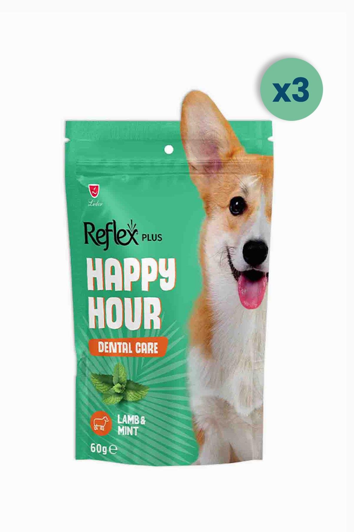 Reflex Happy Hour Ağız Ve Diş Sağlığı İçin Köpek Ödül Maması 60 G 3 Adet