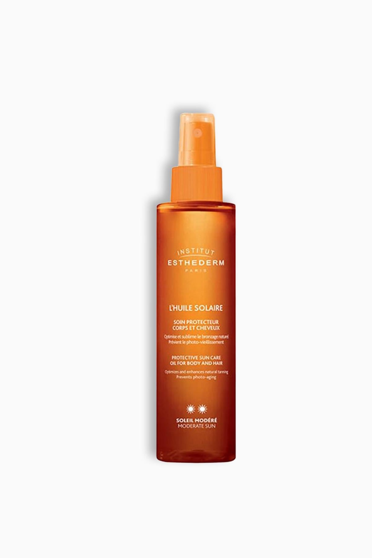 Institut Esthederm Protective Sun Care Oil For Body and Hair 150 ml