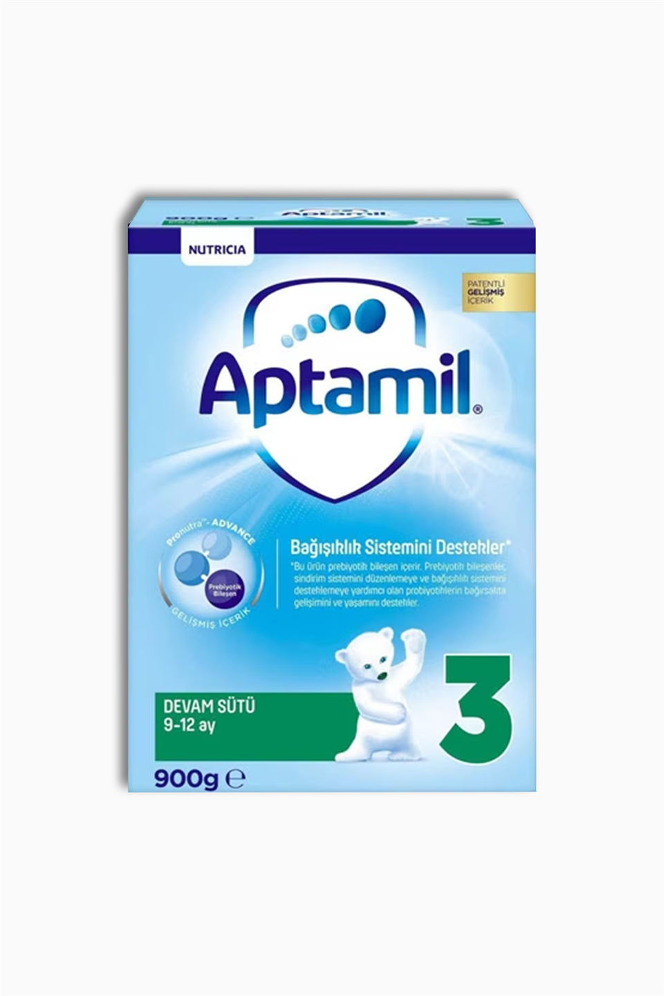 Aptamil 3 Numara Bebek Sütü 900 gr | Aptamil | Milupa Aptamil 3 Numara Bebek Maması 900 gr