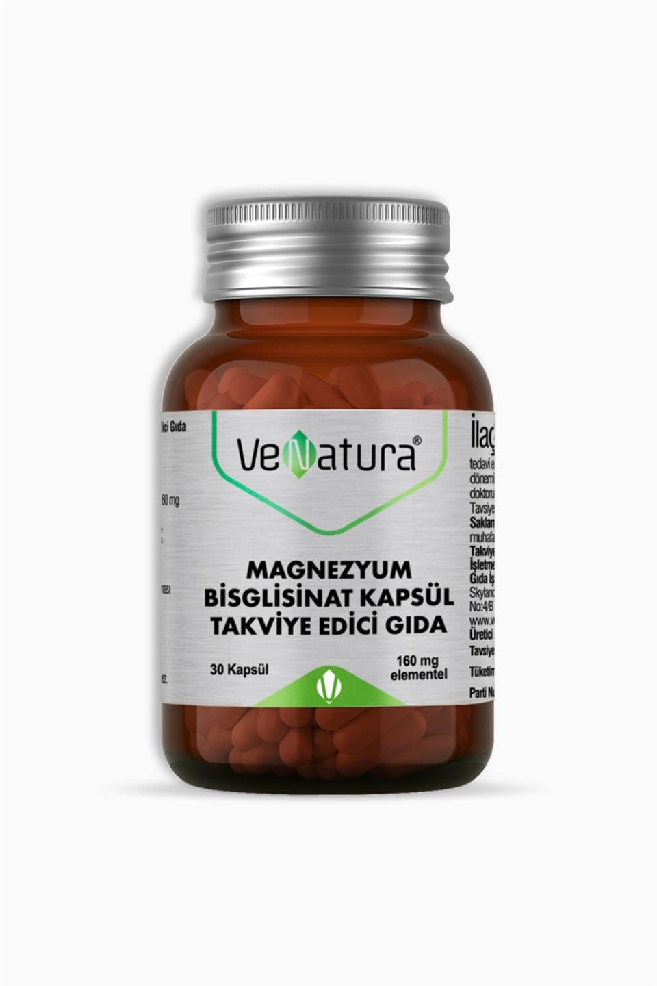 Venatura Magnezyum Bisglisinat 30 Kapsül