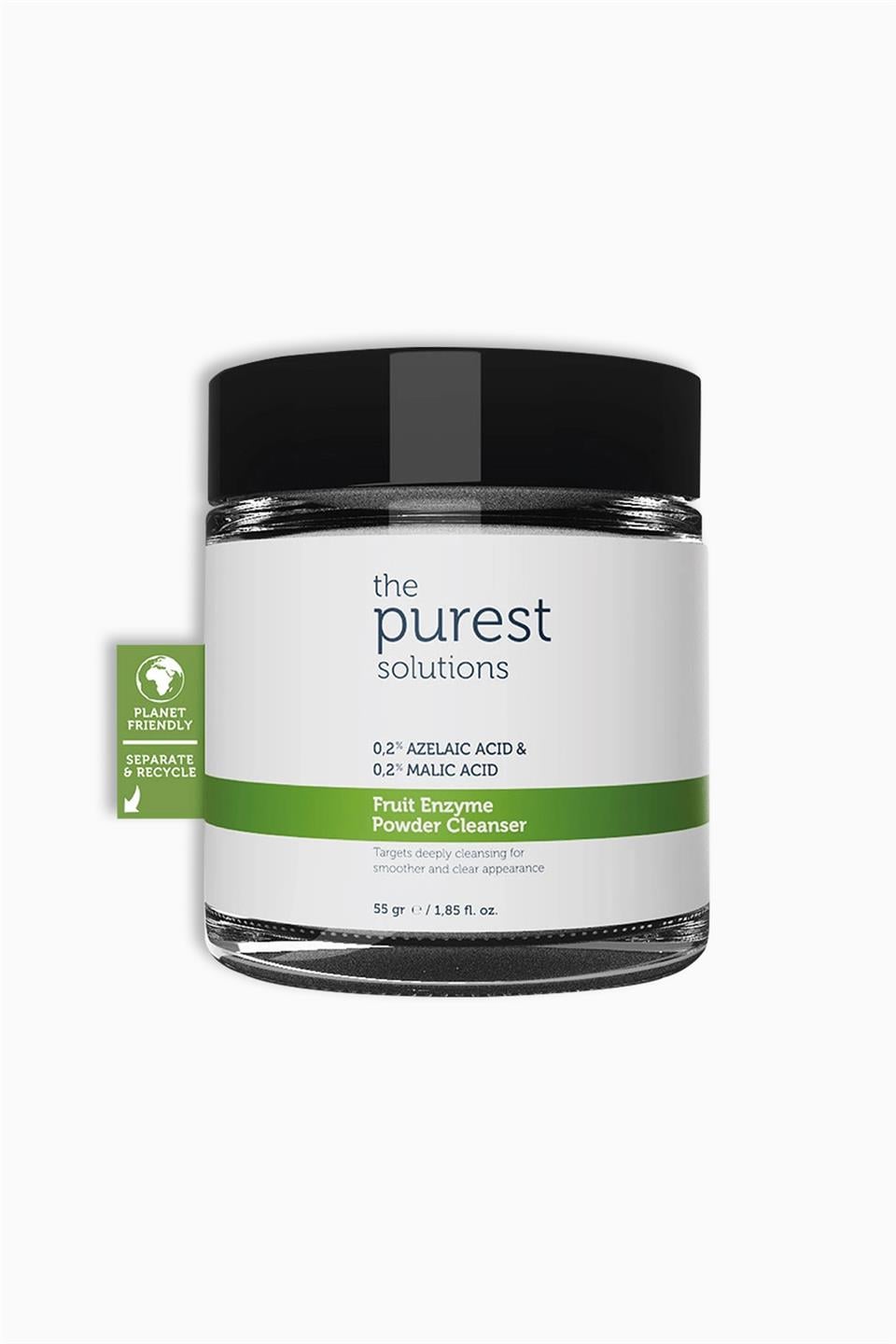 The Purest Solutions Fruit Enzyme Powder Cleanser 55 gr - Meyve Asitleri Içeren Toz Temizleyici