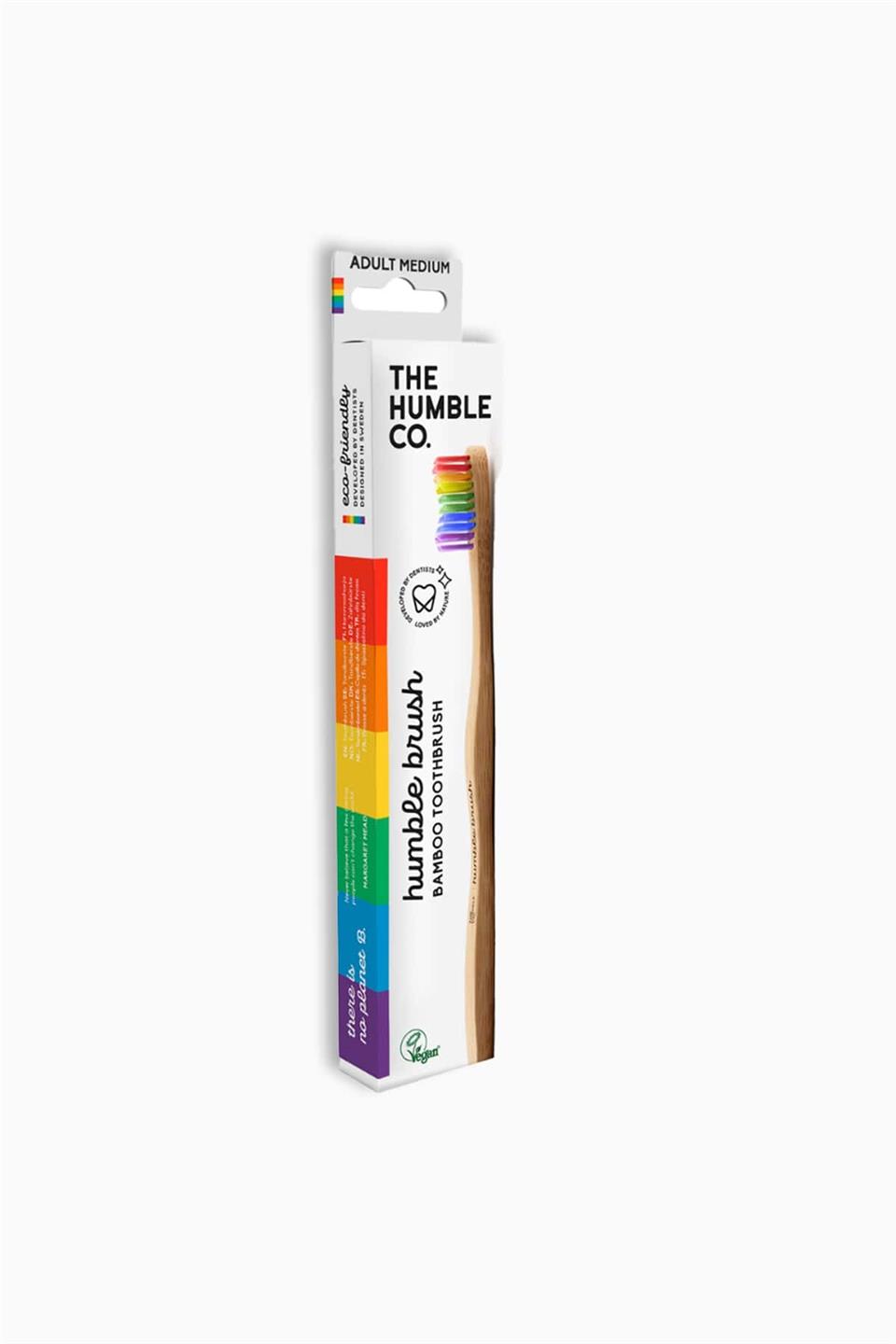 Humble Brush Gökkuşağı Renkli Soft - Yetişkin
