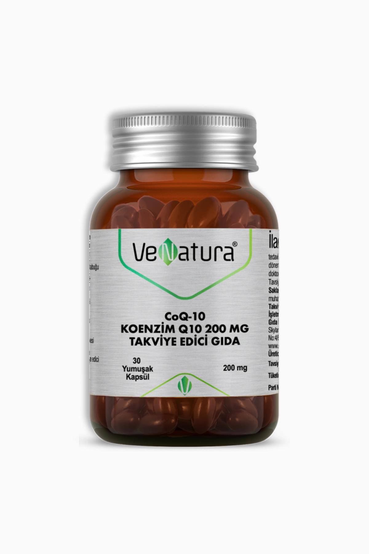 Venatura Koenzim Q10 200 mg 30 Kapsül