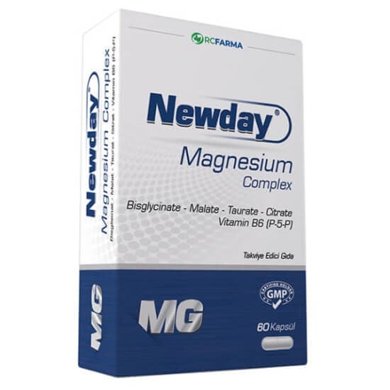Newday Magnezyum Complex 60 Kapsül