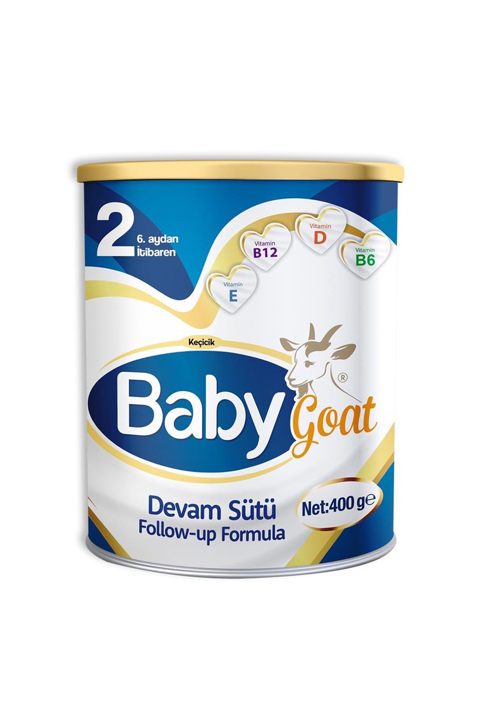 Baby Goat Keçi Sütü Bazlı Devam Sütü 2 400 Gr
