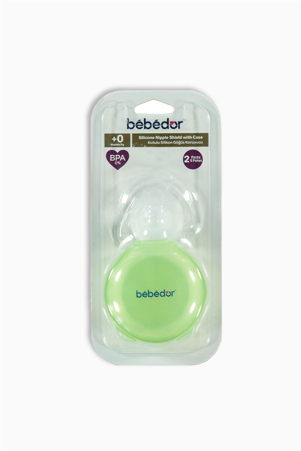 Bebedor 664 Göğüs Koruyucu Silikon-Yeşil | Bebedor | Bebedor 664 Göğüs Koruyucu Silikon-Yeşil