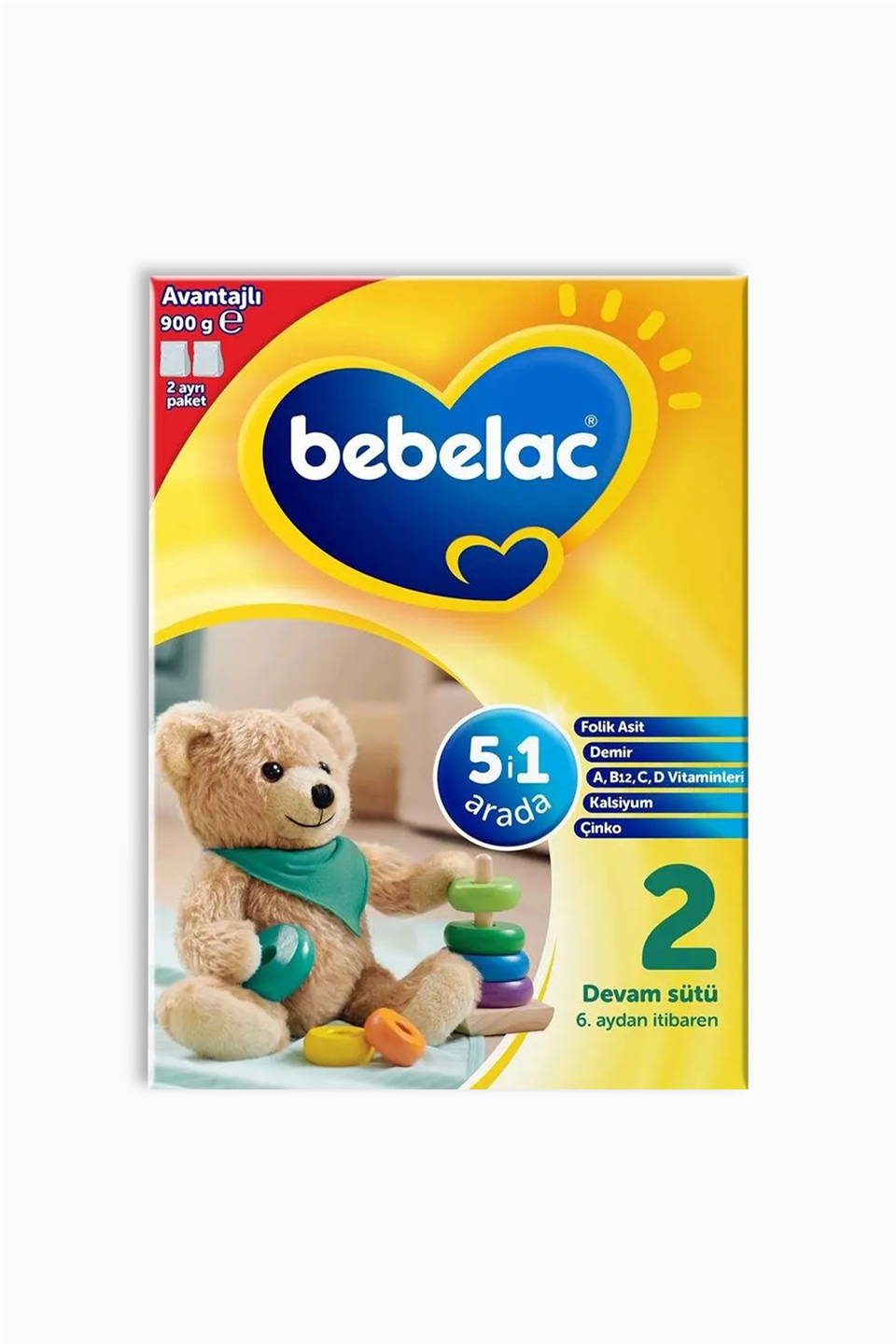 Bebelac 2 Numara Devam Sütü 900 gr | Bebelac | Bebelac 2 Numara 900 gr Bebek Maması