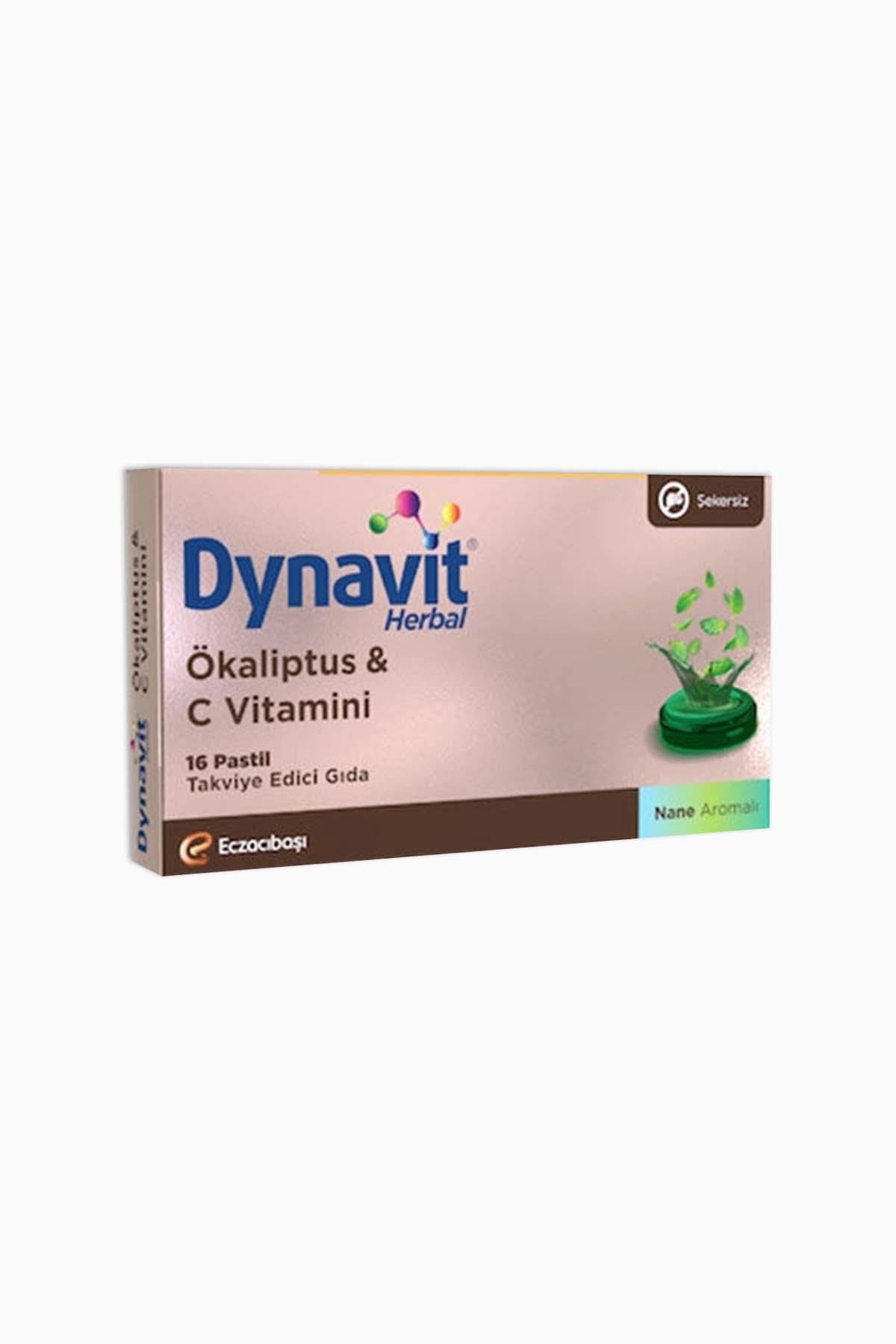 Dynavit Herbal Mentol & Okaliptus 16 Pastil