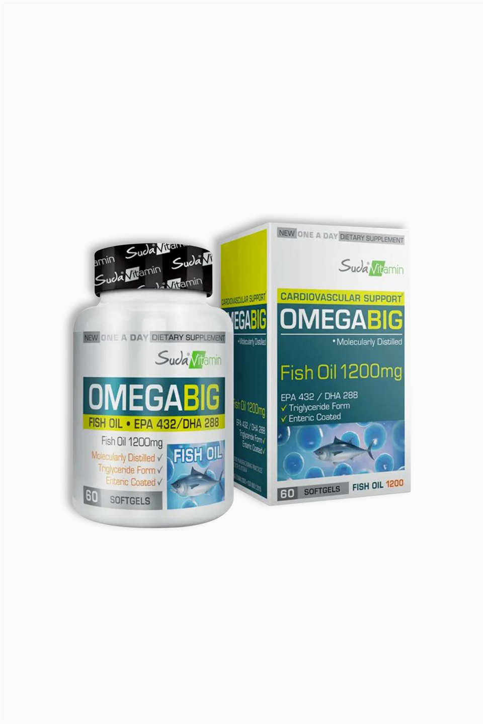 Big Joy Omega Big 1200 mg 60 Yumuşak Kapsül | Big Joy | Big Joy Omega Big 1200 mg 60 Yumuşak Kapsül