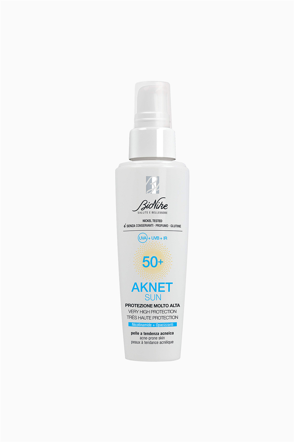 Bionike Aknet Sun Protezione Molto Alta Spf50+ 50 ml | Bionike | Bionike Aknet Sun Protezione Molto Alta Spf50+ 50 ml