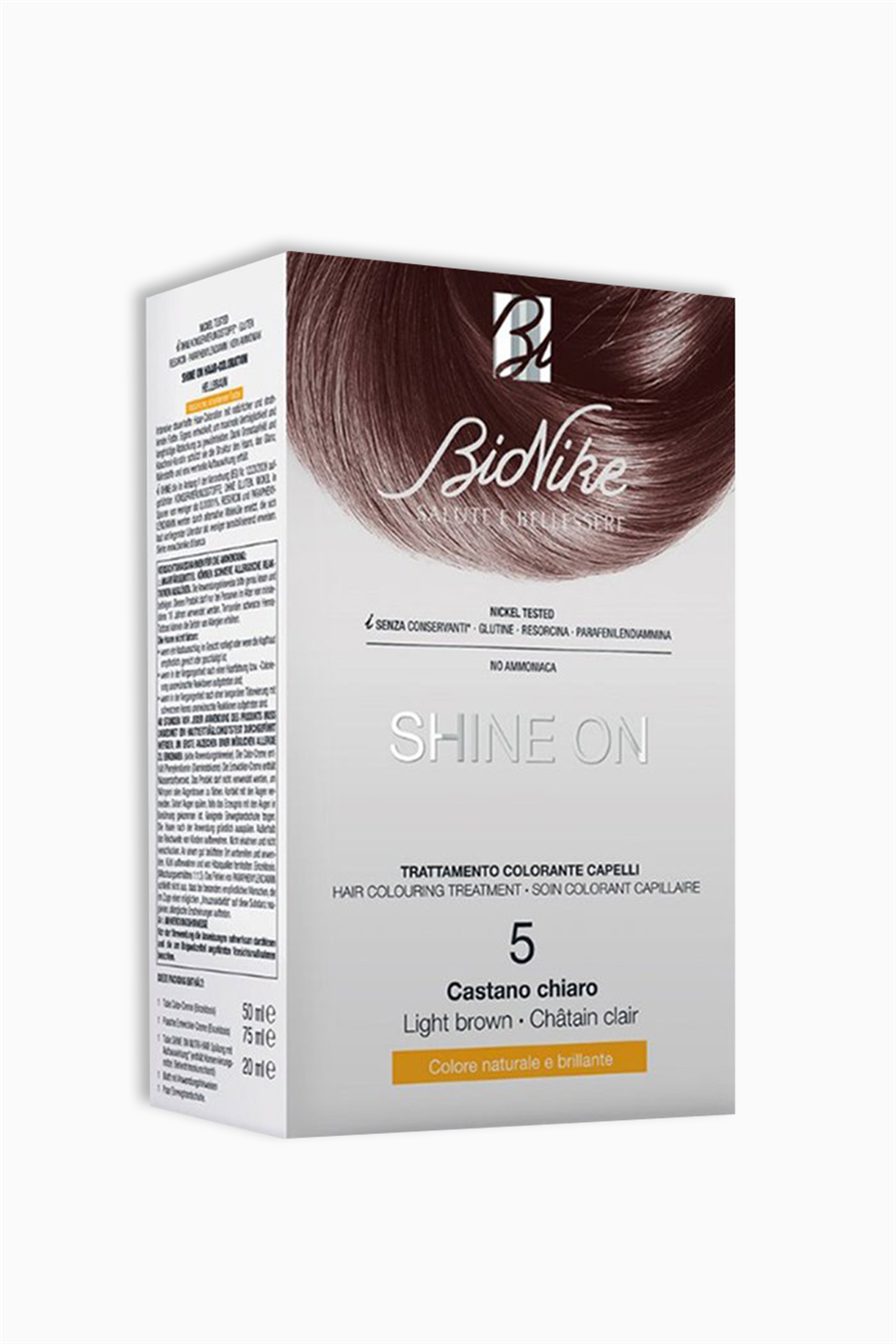 Bionike Shine On Haır Colurıng Treatment No:5 Lıght Brown | Bionike | Bionike Shine On Haır Colurıng Treatment No:5 Lıght Brown
