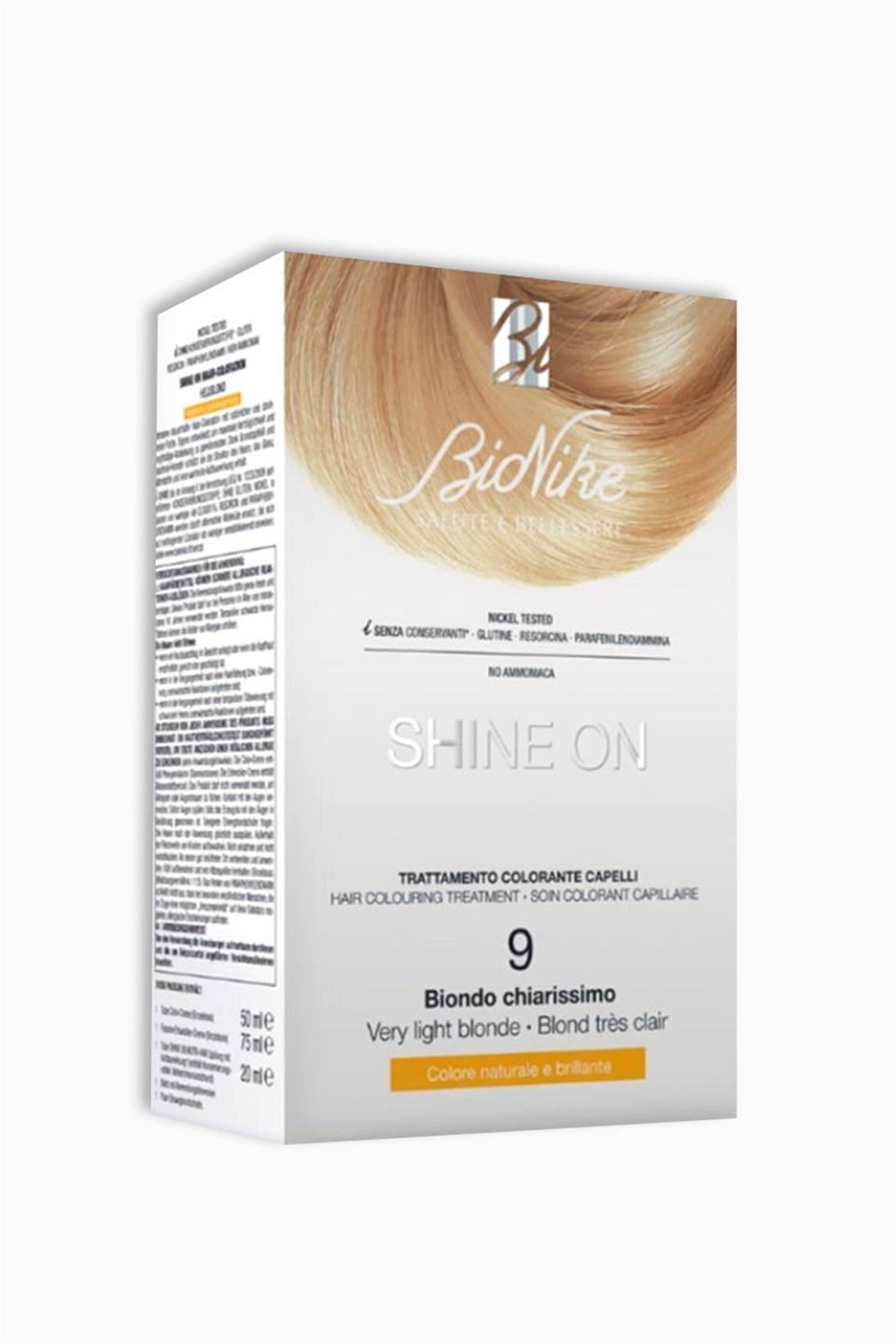 Bionike Shine On Saç Boyama Kiti - 9 Çok Açık Sarı | Bionike | Bionike Shine On Saç Boyama Kiti - 9 Çok Açık Sarı