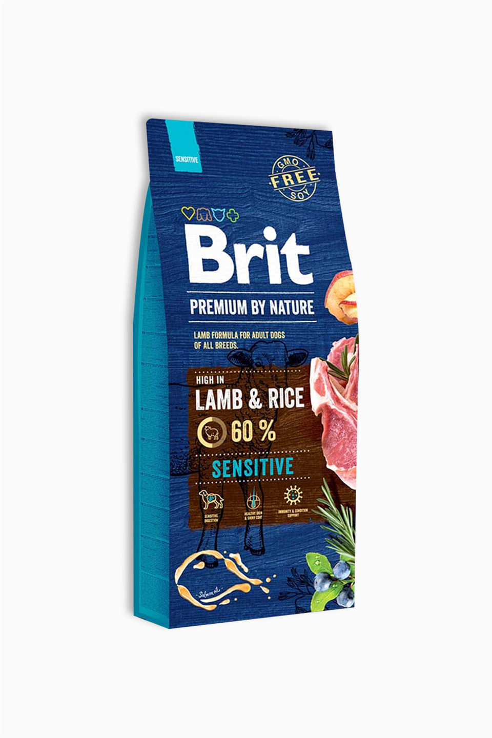 Brit Premium Nature Sensitive Kuzulu Ve Pirinçli Yetişkin Köpek Maması 15 Kg | Brit | Brit Premium Nature Sensitive Kuzulu Ve Pirinçli Yetişkin Köpek Maması 15 Kg